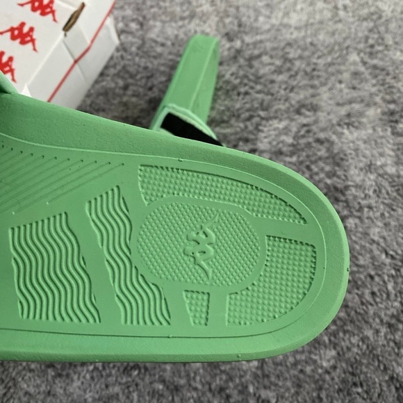 Men’s Kappa Slides, Green, New In Box! main image 5